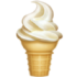 Ice cream cone emoji